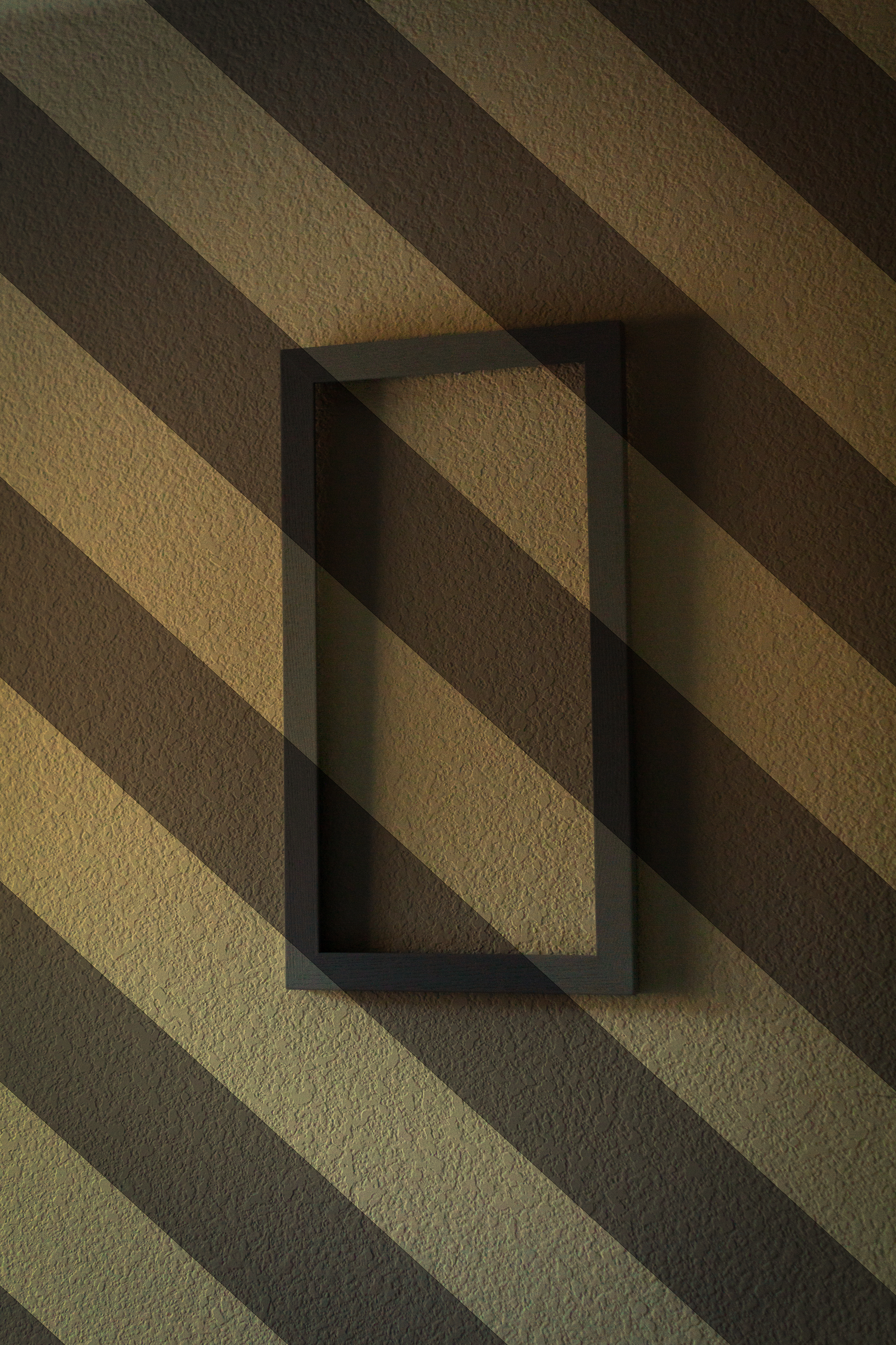 Empty Frame with light rays